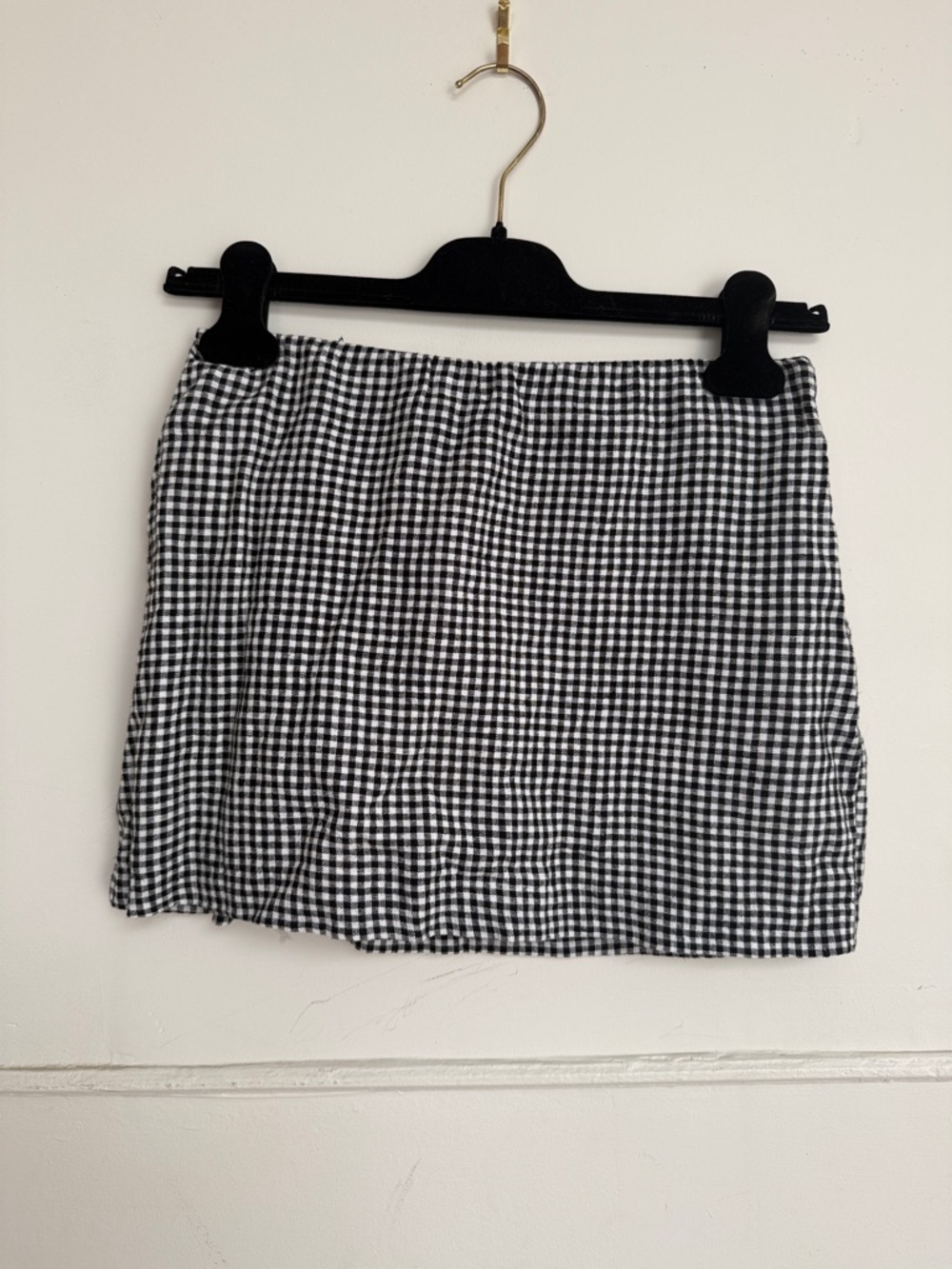 Abercrombie & Fitch Gingham Mini Skort